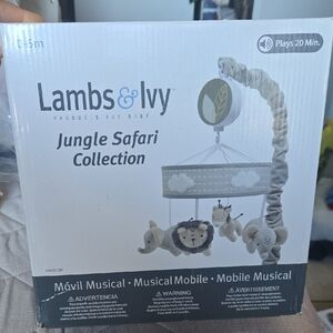 Lambs & Ivy Jungle Safari Musical Mobile